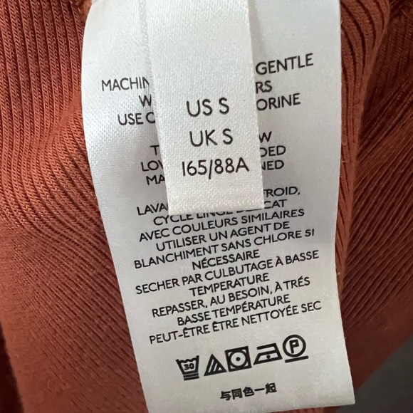 Free people January Long Sleeve Tunic Tee Sienna Size Small - Picture 9 of 9